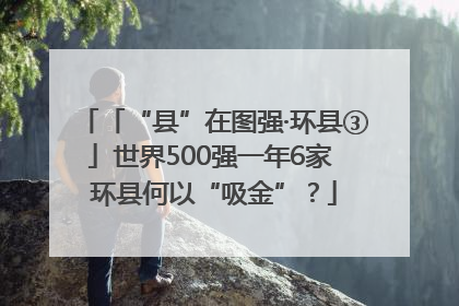 「“县”在图强·环县③」世界500强一年6家 环县何以“吸金”？