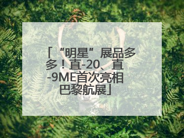 “明星”展品多多！直-20、直-9ME首次亮相巴黎航展