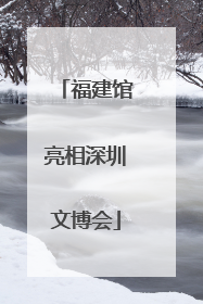 福建馆亮相深圳文博会