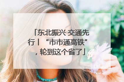 东北振兴 交通先行丨“市市通高铁”，轮到这个省了