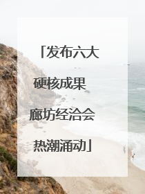 发布六大硬核成果 廊坊经洽会热潮涌动