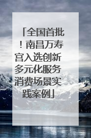 全国首批！南昌万寿宫入选创新多元化服务消费场景实践案例