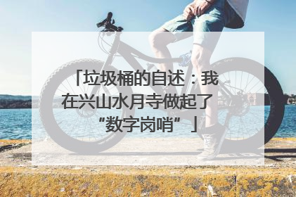垃圾桶的自述：我在兴山水月寺做起了“数字岗哨”