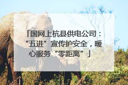国网上杭县供电公司：“五进”宣传护安全，暖心服务“零距离”