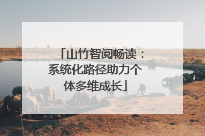 山竹智阅畅读：系统化路径助力个体多维成长