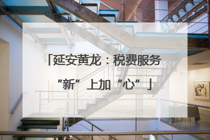 延安黄龙：税费服务“新”上加“心”
