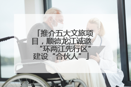 推介五大文旅项目，顺德龙江诚邀“环两江先行区”建设“合伙人”