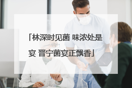林深时见菌 味浓处是宴 晋宁菌宴正飘香