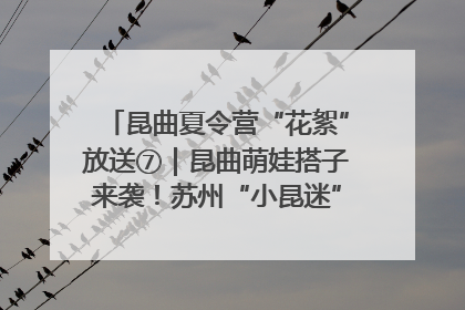 昆曲夏令营“花絮”放送⑦｜昆曲萌娃搭子来袭！苏州“小昆迷”姐弟期待同台演绎“姑苏水磨调”