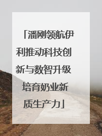 潘刚领航伊利推动科技创新与数智升级 培育奶业新质生产力