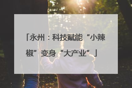 永州：科技赋能“小辣椒”变身“大产业”