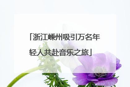 浙江嵊州吸引万名年轻人共赴音乐之旅