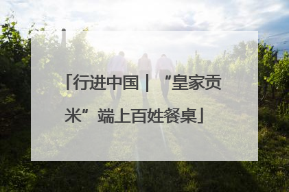 行进中国｜“皇家贡米”端上百姓餐桌