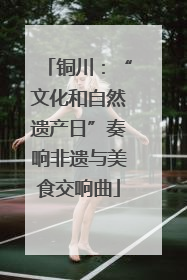 铜川：“文化和自然遗产日”奏响非遗与美食交响曲