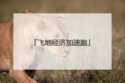 飞地经济加速跑