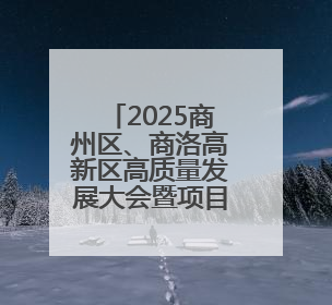 2025商州区、商洛高新区高质量发展大会暨项目集中签约仪式举行