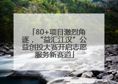 80+项目激烈角逐，“益汇江汉”公益创投大赛开启志愿服务新赛道