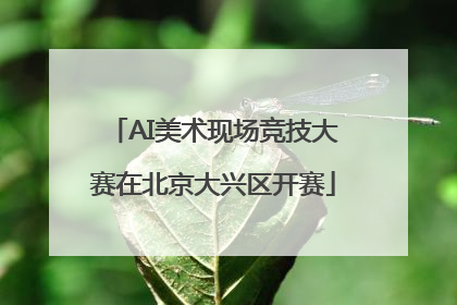 AI美术现场竞技大赛在北京大兴区开赛